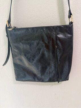 HOBO Vintage Leather Crossbody Bag Black